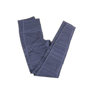 Athleta Blue Striped Textured Tight XS